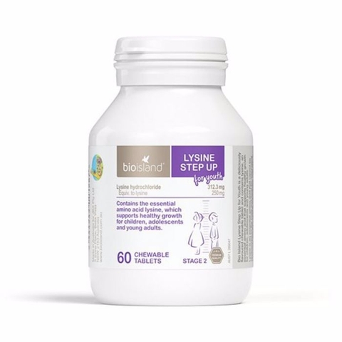 Viên uống tăng chiều cao Lysine Bio Island 60v - Úc