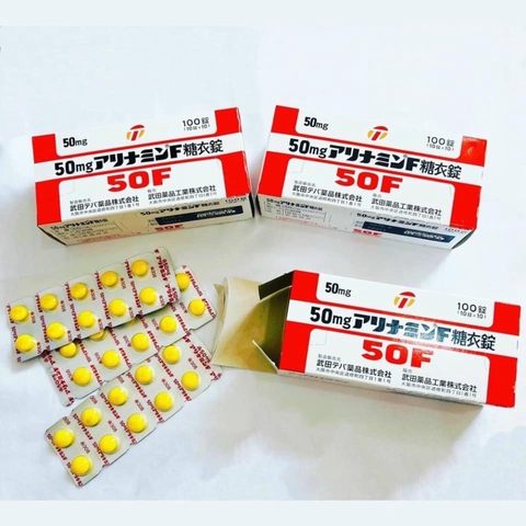 Viên uống tỏi tăng đề kháng, phục hồi sức khỏe Arinamin 50F 100v- Nhật