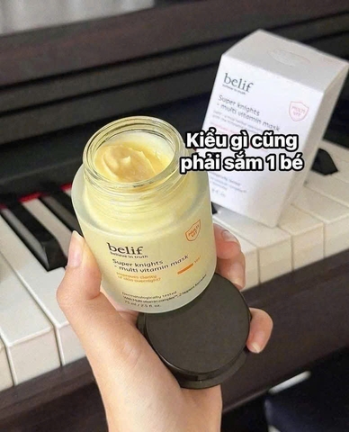 Mặt Nạ Ngủ Dưỡng Sáng Da Belif Super Knight Multi Vitamin Mask 75ml- Hàn