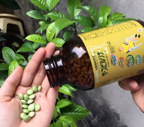 Tảo vàng cao cấp Spirulina EX mẫu 2022 2000v- Nhật