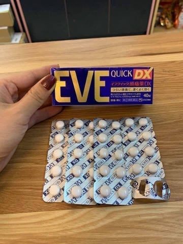 Viên uống giảm đau Eve Quick Dx 40v- Nhật