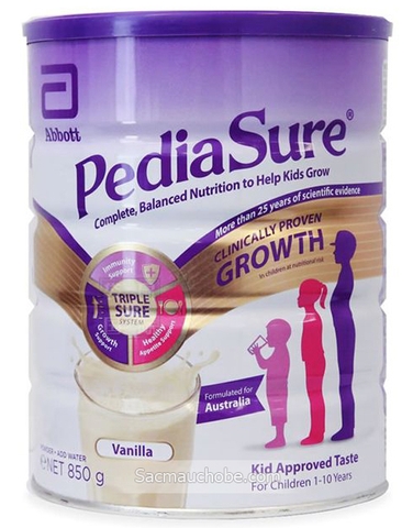 Sữa bột Pediasure Growth 850g - Úc