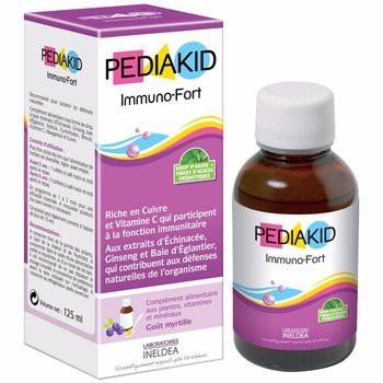 Pediakid immuno fort tăng cường hệ miễn dịch 125ml - Pháp