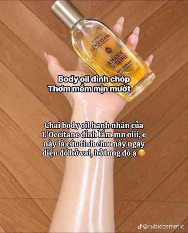 Dầu Dưỡng Thể Hạnh Nhân L'OCCITANE Almond Supple Skin Oil 100ML