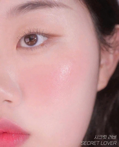 Má hồng kem NARS Afterglow Liquid Blush Secret Love tone hồng đào fullbox 7ml - Pháp