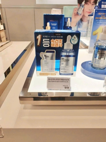 SERUM WELLAGE REAL CICA CALMING 60ML TẶNG 1 TÚI REFILL 60ML THAY THẾ- HÀN