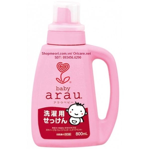 sale NƯỚC GIẶT ARAU BABY 800ML - NHẬT
