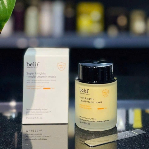 Mặt Nạ Ngủ Dưỡng Sáng Da Belif Super Knight Multi Vitamin Mask 75ml- Hàn