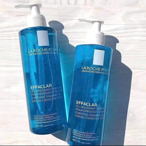 Gel Rửa Mặt La Roche-Posay Dành Cho Da Dầu, Nhạy Cảm 400ml