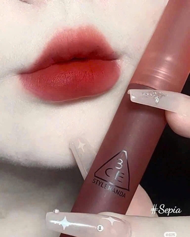 Son Kem Lì 3CE Sepia Mịn Mượt Nhẹ Môi Blur Water Tint 4.6g-
