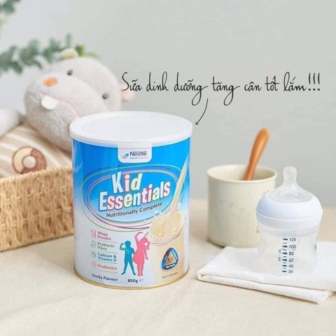 sale date t11/24 Sữa bột Kid Essentials Vanilla 850g - Úc