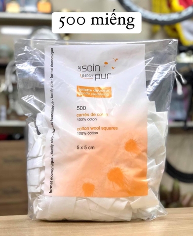 Bông tẩy trang Pháp Tetra Coton 500m- Pháp
