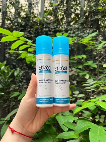 Xịt khử mùi và giảm tiết mồ hôi chân Etiaxil 100ml mẫu mới- Pháp