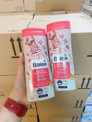 Sữa tắm gội 2in1 cho bé Balea Kid Surf Osaurus khủng long 2y+ 300ml- Đức