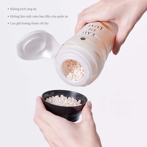 Viên xả vải Lenor Eau De Luxe hương nước hoa 520ml - Nhật