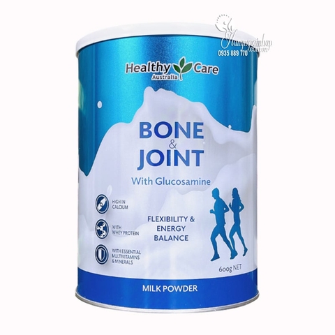 Sữa Bone Joint Healthy Care with Glucosamine bổ xương khớp 600g- Úc
