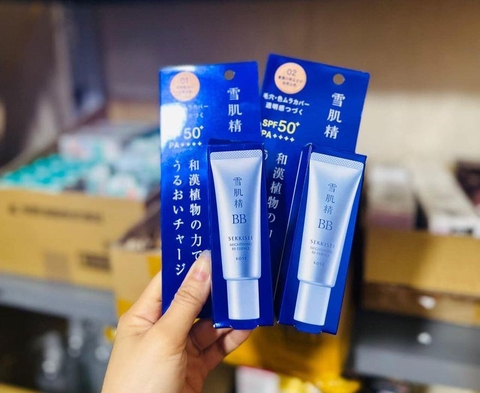 Kem nền trang điểm BB Kose Sekkisei Brightening Essence 30g- Nhật