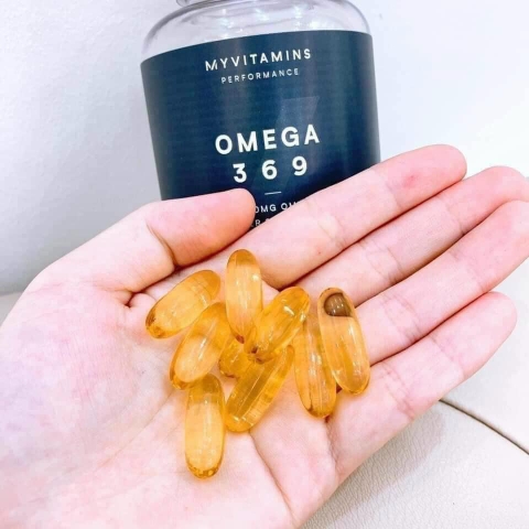 Viên uống Omega 3 6 9 Myvitamins 120v- Pháp