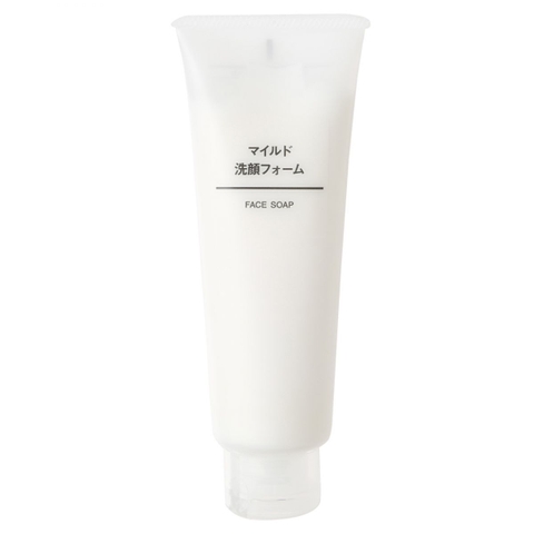 Sữa rửa mặt Muji Face Soap trắng- Nhật