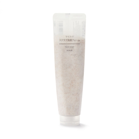 Tẩy Tế Bào Chết Muji Face Soap Scrub 100g mẫu mới - Nhật