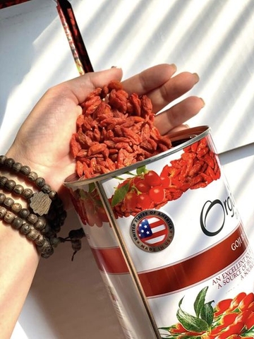 Kỷ tử hữu cơ Organic Traditions Goji Berreis 454g- Mỹ