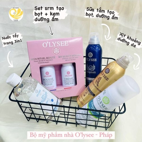 Xịt Khoáng O'Lysee Dưỡng Da 400ml Pure Waterspray + TẶNG CHAI 50ML