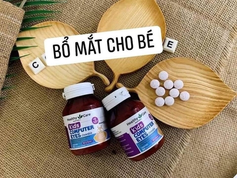 Viên bổ mắt Healthy Care Computer Eyes 60v cho bé 2y+- Úc