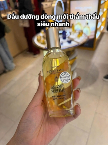 Dầu Dưỡng Thể Hạnh Nhân L'OCCITANE Almond Supple Skin Oil 100ML