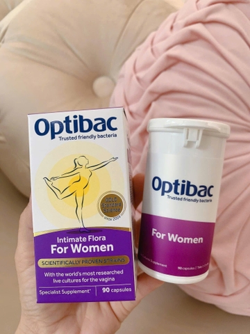 Men vi sinh Optibac phụ khoa màu tím - Anh