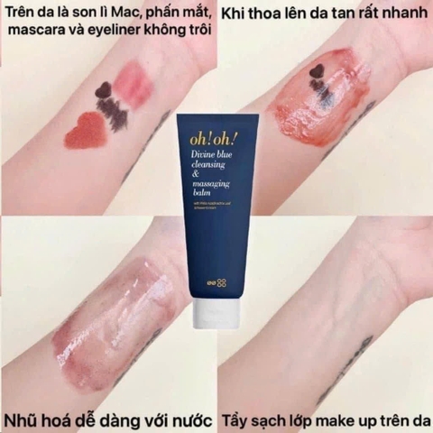 Sáp Tẩy Trang Làm Sạch Sâu, Làm Dịu Da oh!oh!
