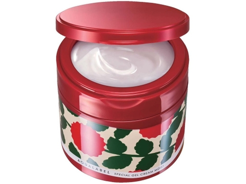 Kem dưỡng da Aqualabel đỏ Limited cánh hoa 111g- Nhật