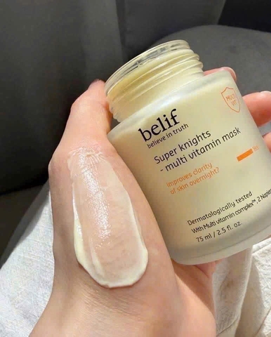 Mặt Nạ Ngủ Dưỡng Sáng Da Belif Super Knight Multi Vitamin Mask 75ml- Hàn