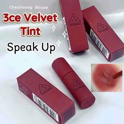 Son thỏi 3CE Mood Recipe Matte Lip Color mini – Màu Speak Up (Đỏ đất)