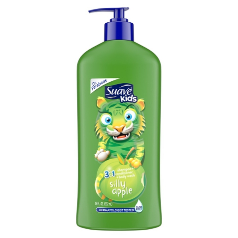 Tắm gội xả Suavekids 3in1 523ml - Mỹ