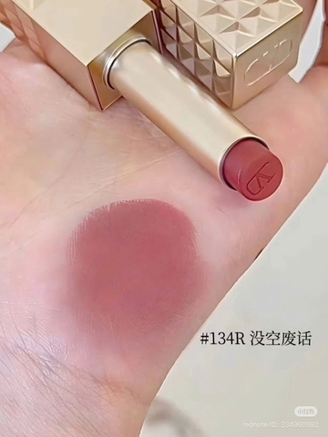 Son Valentino Spike Buttery Matte Lip Color 134R Couture In The Streets - Màu Hồng Đất