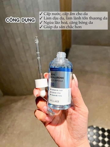 SERUM WELLAGE REAL CICA CALMING 60ML TẶNG 1 TÚI REFILL 60ML THAY THẾ- HÀN