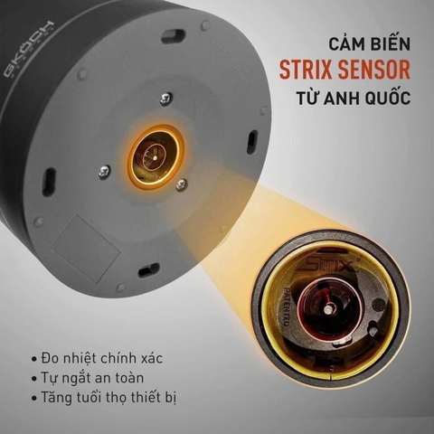ẤM ĐUN GIỮ NHIỆT GKOCH 2IN1 1,5LÍT- CÔNG NGHỆ ĐỨC