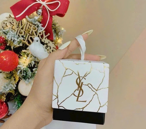 Set nước hoa YSL Black Opium mini 7.5ml + son YSL Rouge Muse mini 1.5g
