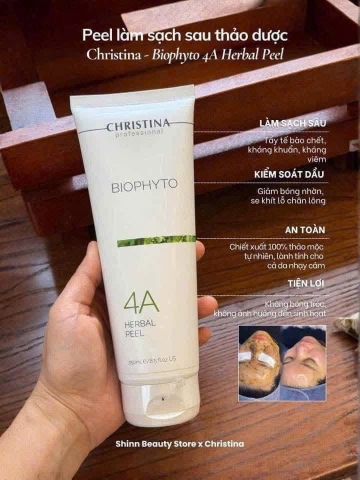 Peel làm sạch sâu bằng thảo dược Christina BioPhyto 4A Herbal Peel- Hàn Quốc