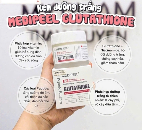 Kem Dưỡng Medi-Peel Bio-Intense Glutathione 600 White Cream 50g- Hàn Quốc
