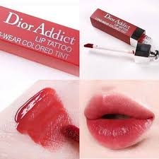 Son kem Dior Addict Lip Tattoo 661 Natural Red đỏ Cherry 5ml (unbox)- Pháp