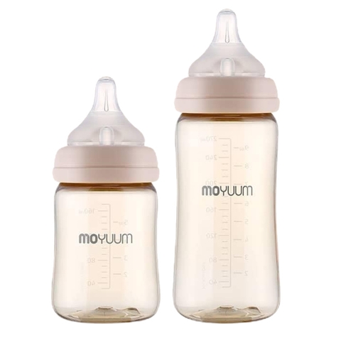 Bình sữa nhựa Moyuum 0m+ 170ml- Hàn