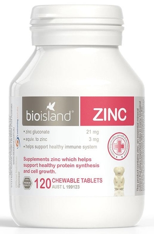 Kẽm Zinc Milk Bio island 120v - Úc