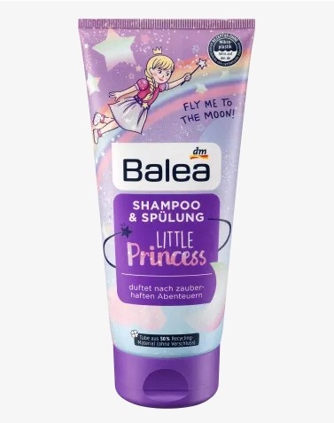 Dầu gội xả 2 in 1 Balea Little Princess 200ml - Đức