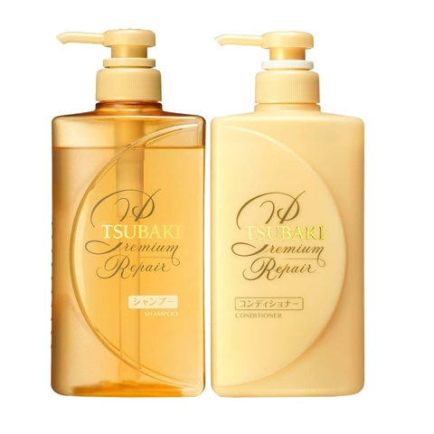 Dầu Gội Tsubaki Premium Phục Hồi và Ngăn Rụng Tóc 490ml - Nhật