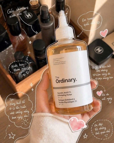 Toner tẩy da chết hóa học The Ordinary Glycolic Acid 7% Exfoliating Toner
