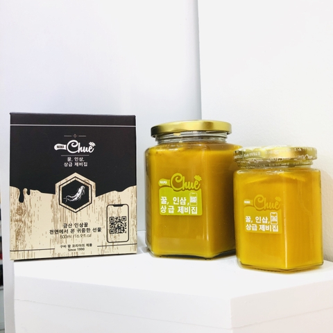 Sét sâm nghệ mật ong MaMa Chu hũ 500g - Hàn ( Tặng hũ 200ml)