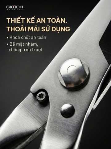 KÉO CẮT GÀ ĐA NĂNG GKÖCH