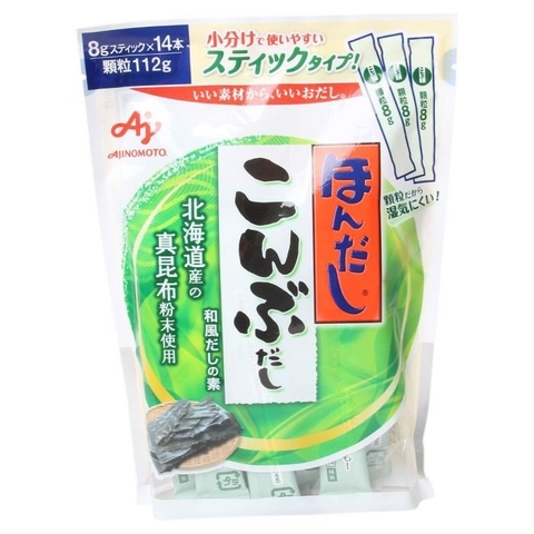 Hạt nêm dashi Ajinomoto rong biển 112g - Nhật