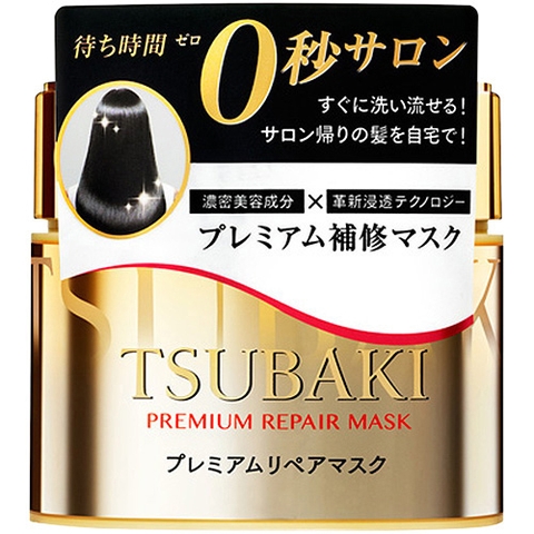 Mặt nạ tóc cao cấp phục hồi hư tổn Tsubaki Premium Repair Mask 180g - Nhật